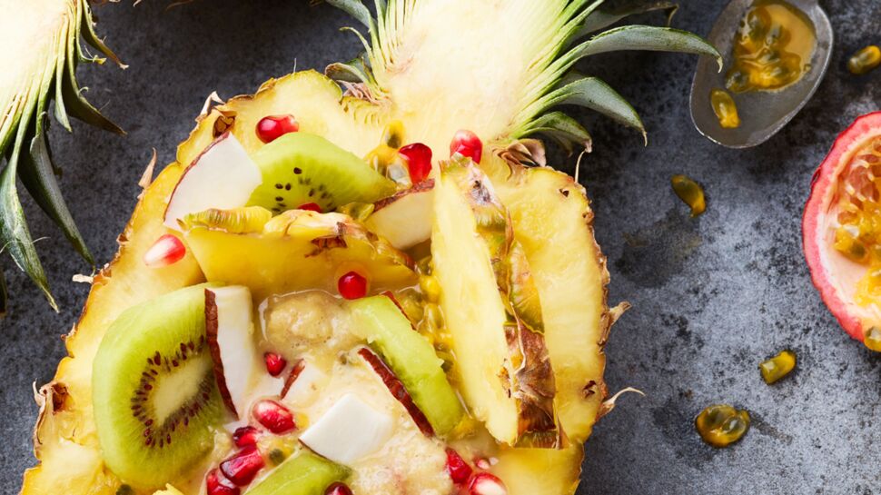 Ananas smoothie bowl