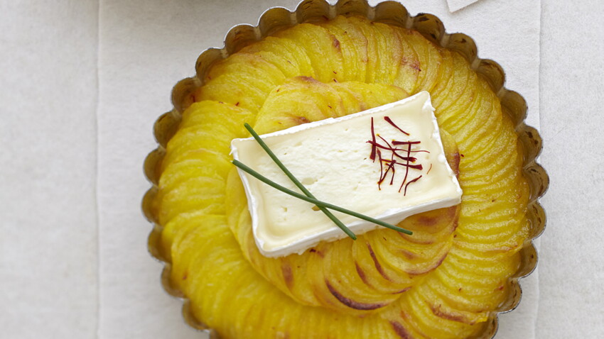 Rosace de pommes de terre et Caprice des dieux facile et rapide