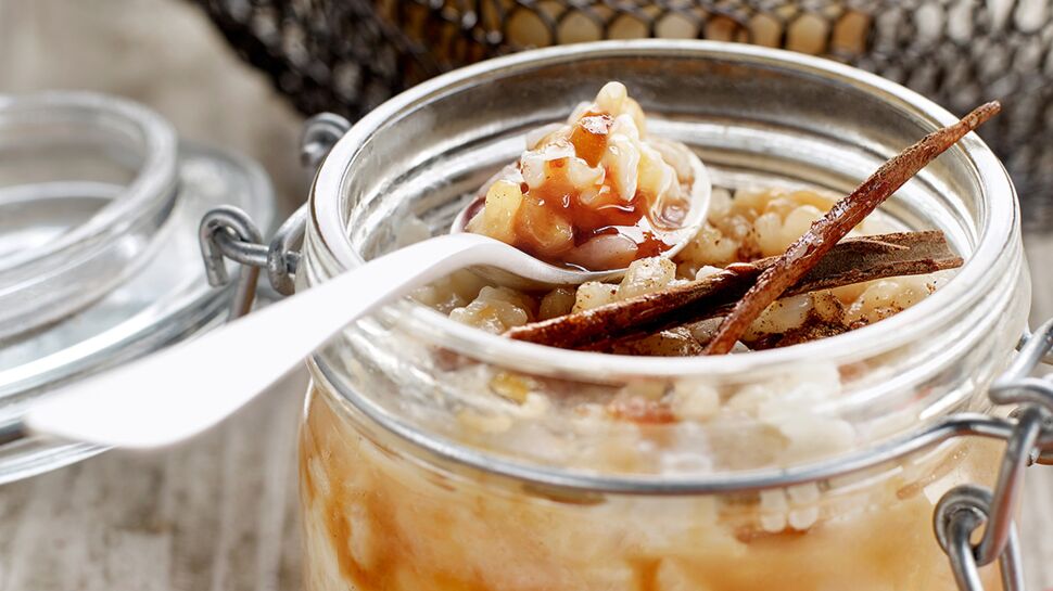 Riz au lait à la cannelle