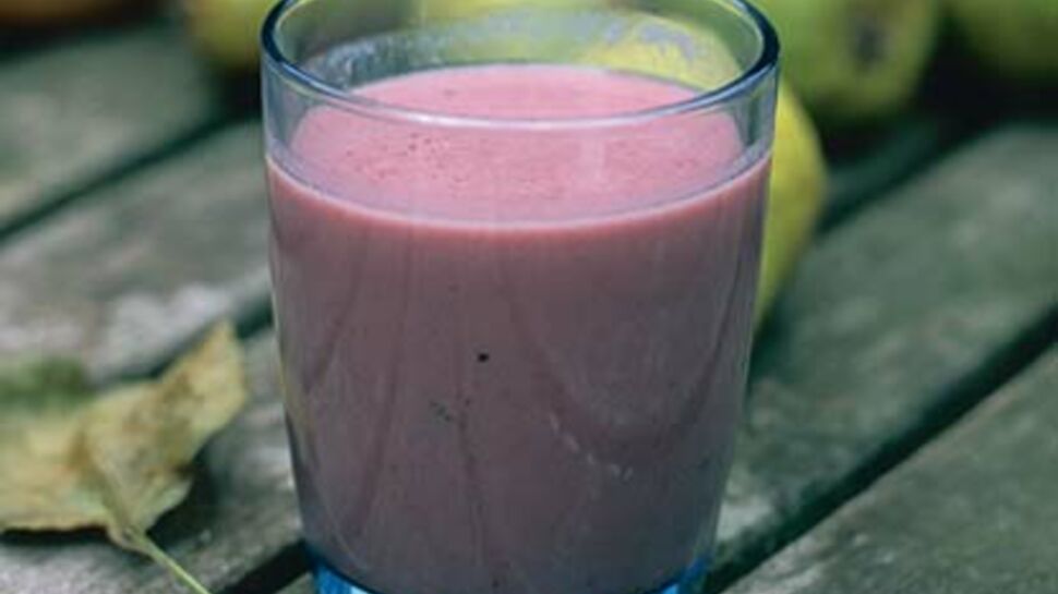 Smoothie mûre lavande