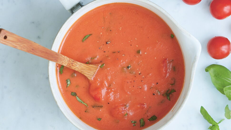 Sauce whisky tomates basilic pour les pâtes