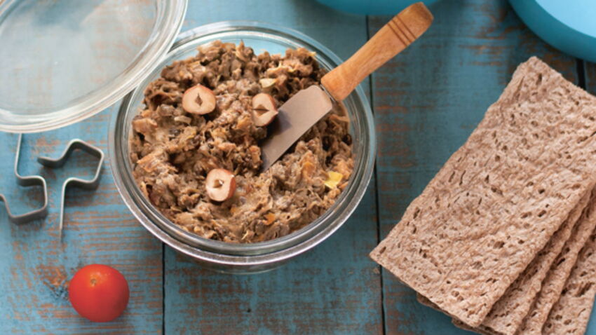Pâté de lentilles à la noisette grillée facile et rapide : découvrez ...