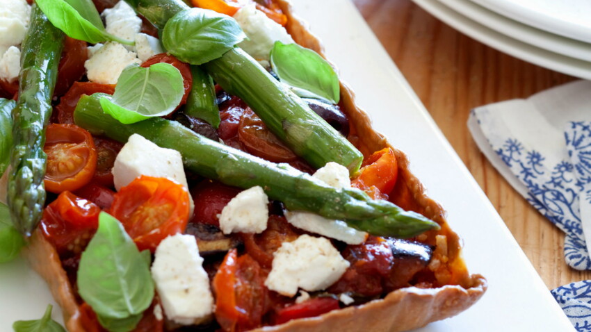 Tarte aux légumes du soleil facile : découvrez les recettes de cuisine
