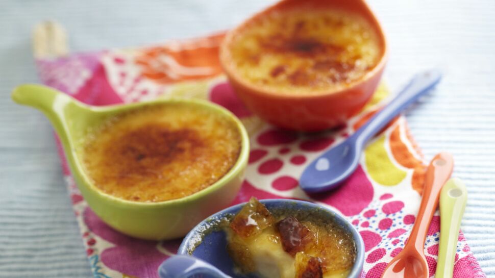 Crème brûlée au cantal