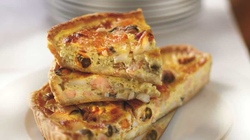Quiche aux fruits de mer facile et rapide : découvrez les recettes de