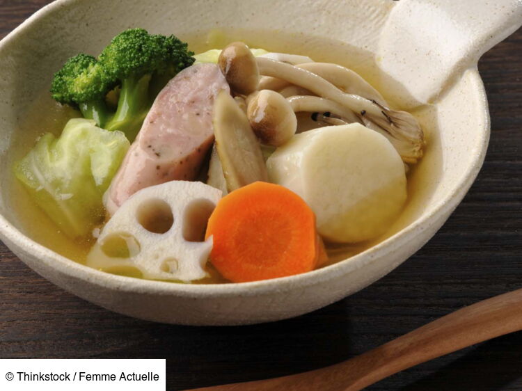 Soupe détox façon pot-au-feu rapide : découvrez les recettes de cuisine