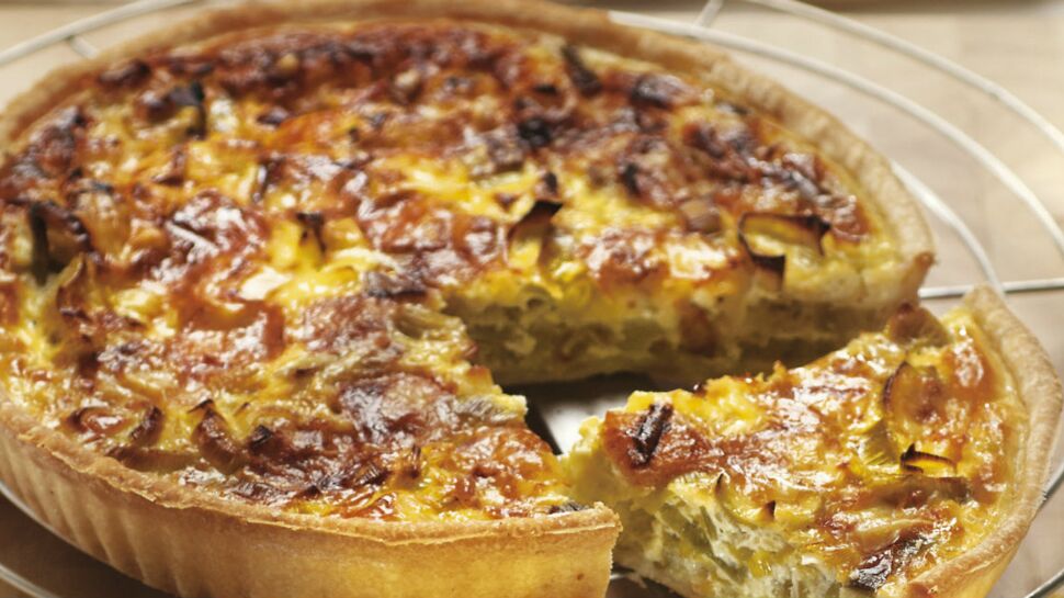 Quiche aux poireaux