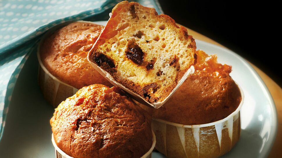 Muffins aux tomates séchées et olives noires