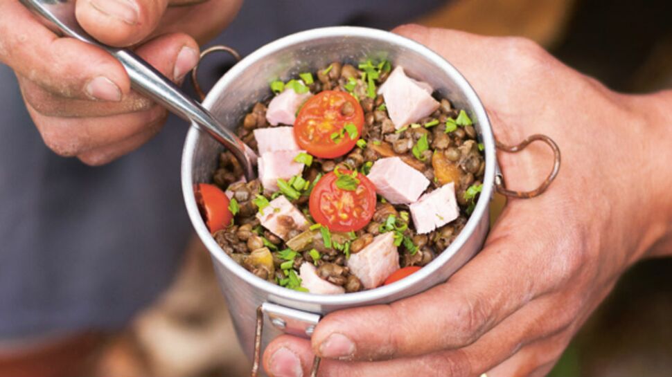 Salade de lentilles améliorée