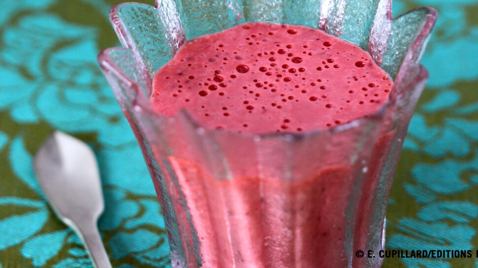 Recette acido-basique : la mousse aux fraises