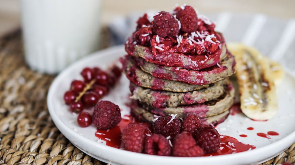 Pancakes sans œufs aux graines de chia