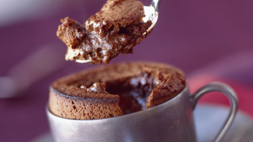 Mugcake au cacao sans oeuf facile et rapide : découvrez les recettes de