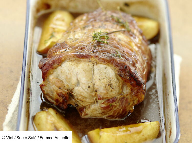 Rôti de porc mariné au cidre doux facile et rapide : découvrez les