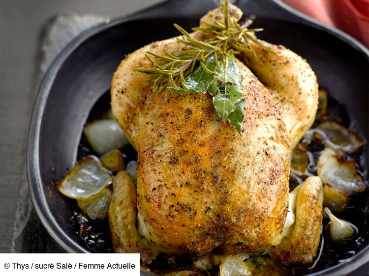 Poulet farci aux champignons : découvrez les recettes de cuisine de