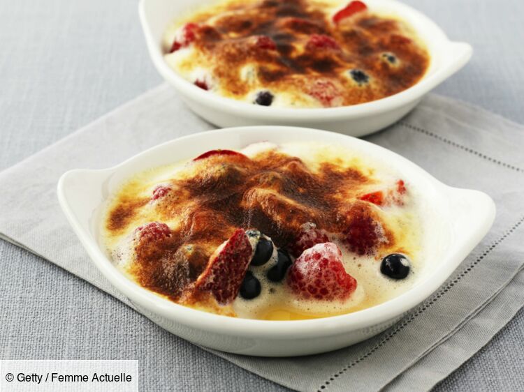 Gratin de fruits rouges au sabayon : découvrez les recettes de cuisine de femme actuelle le mag