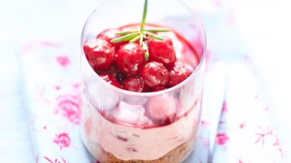 Trifle aux cerises