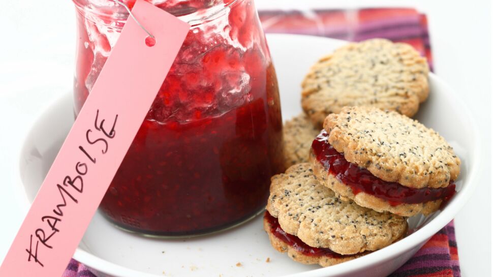 Confiture de framboises