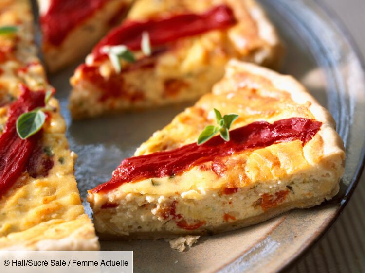 Tarte Au Brocciu Et Poivrons Facile Découvrez Les Recettes De Cuisine De Femme Actuelle Le Mag 