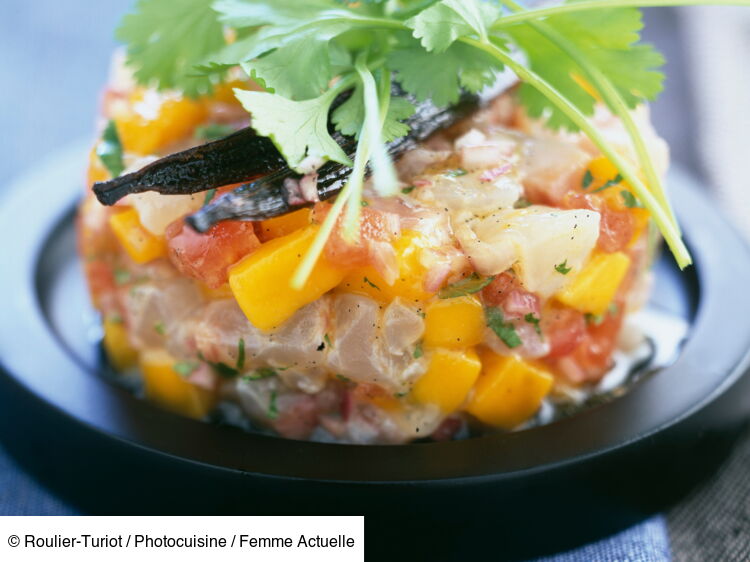 Tartare De Daurade à L’huile De Vanille Facile Et Rapide : Découvrez ...