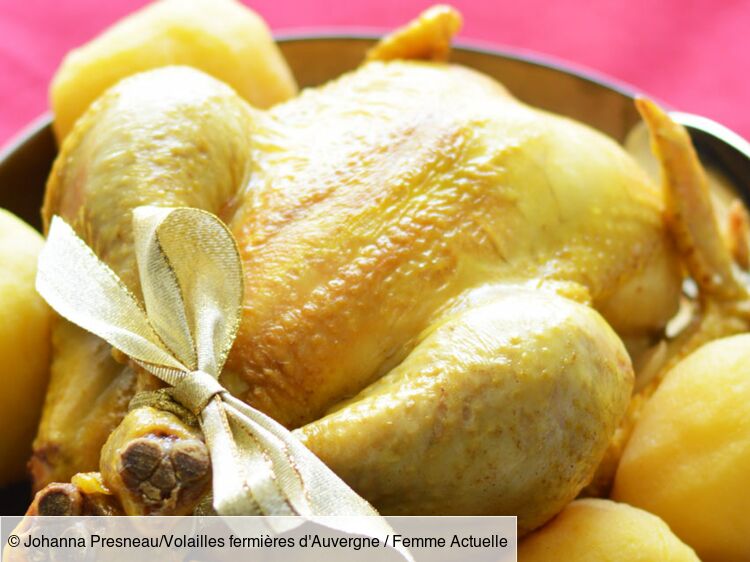 Poularde fermière d’auvergne au cidre et aux pommes : découvrez les recettes de cuisine de femme actuelle le mag