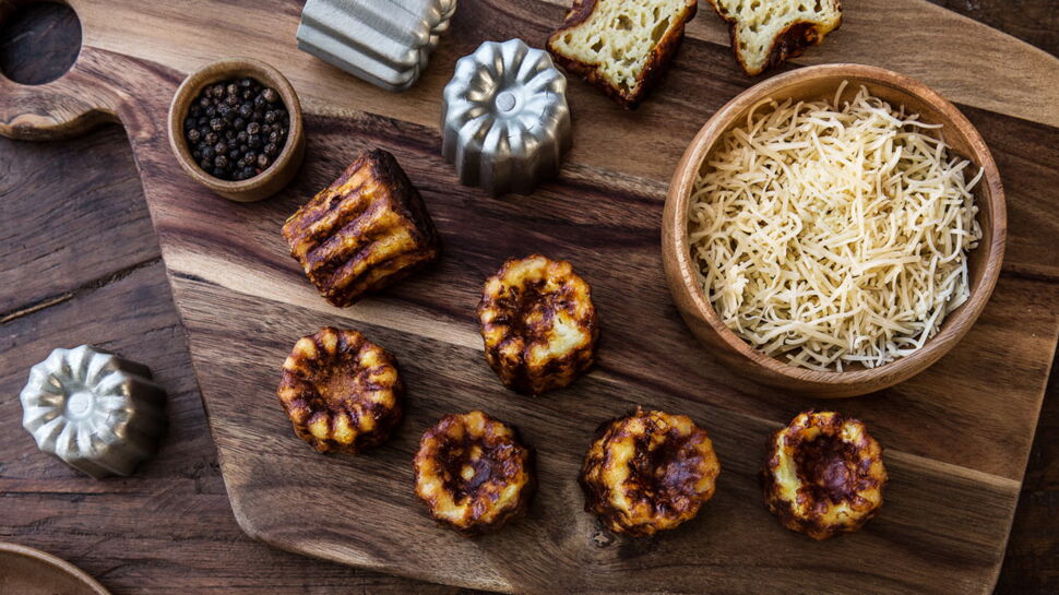 Cannelés salés au comté AOP