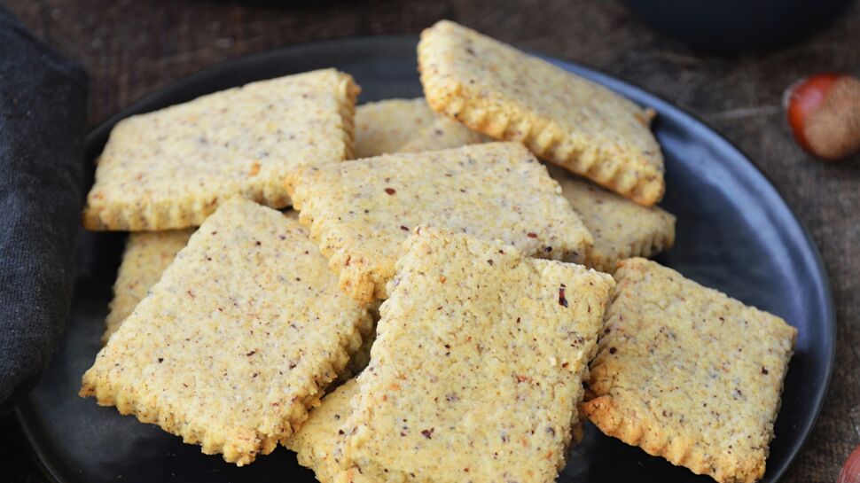 Biscuits vegan à la noisette