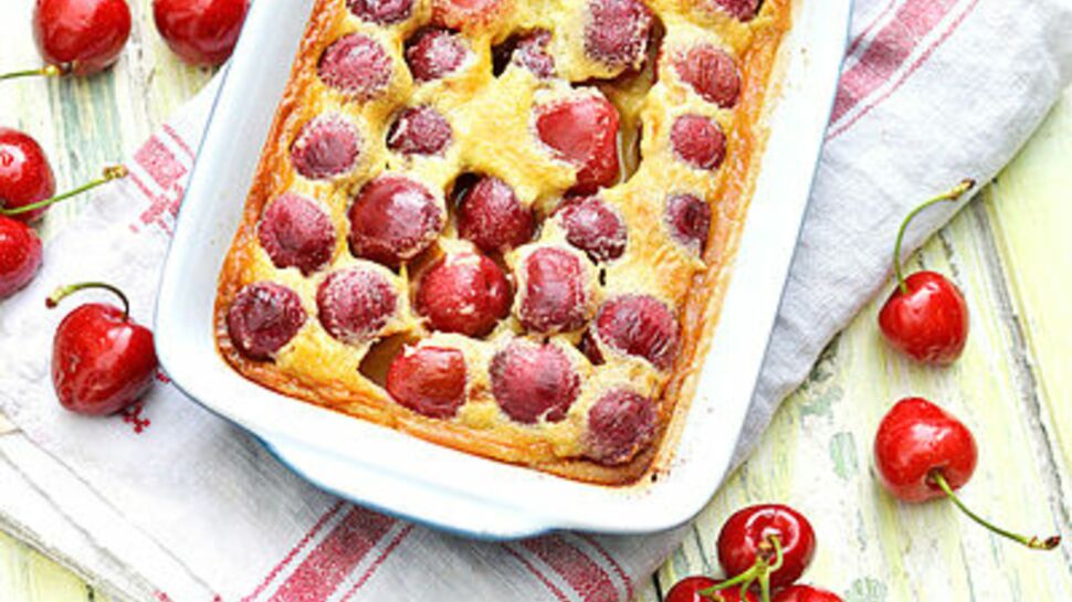 Clafoutis aux cerises et amandes