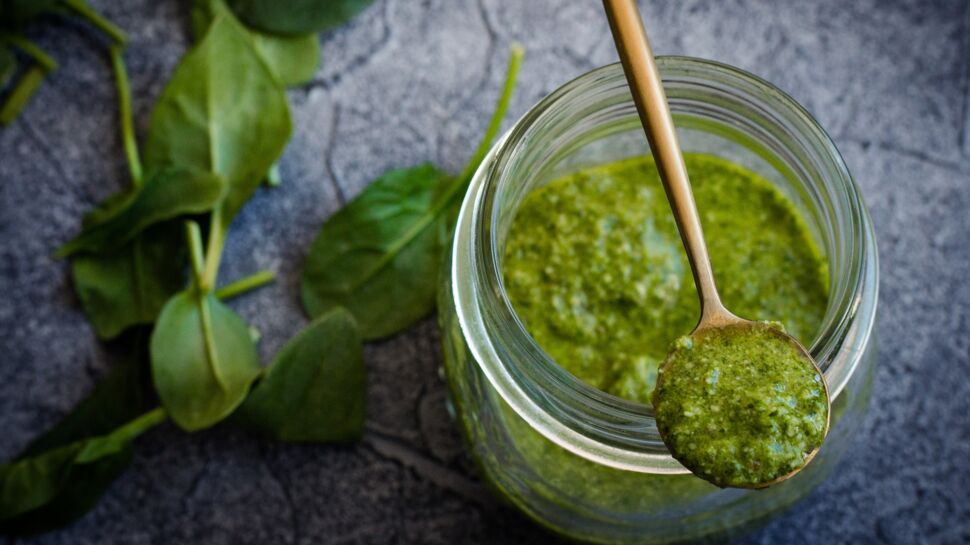 Pesto vert à la pistache