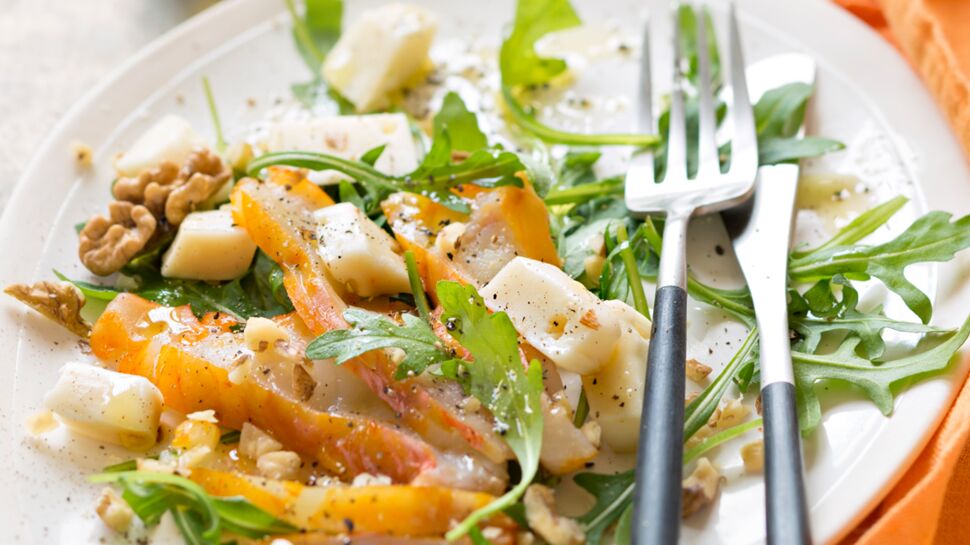 Salade de reblochon et haddock 