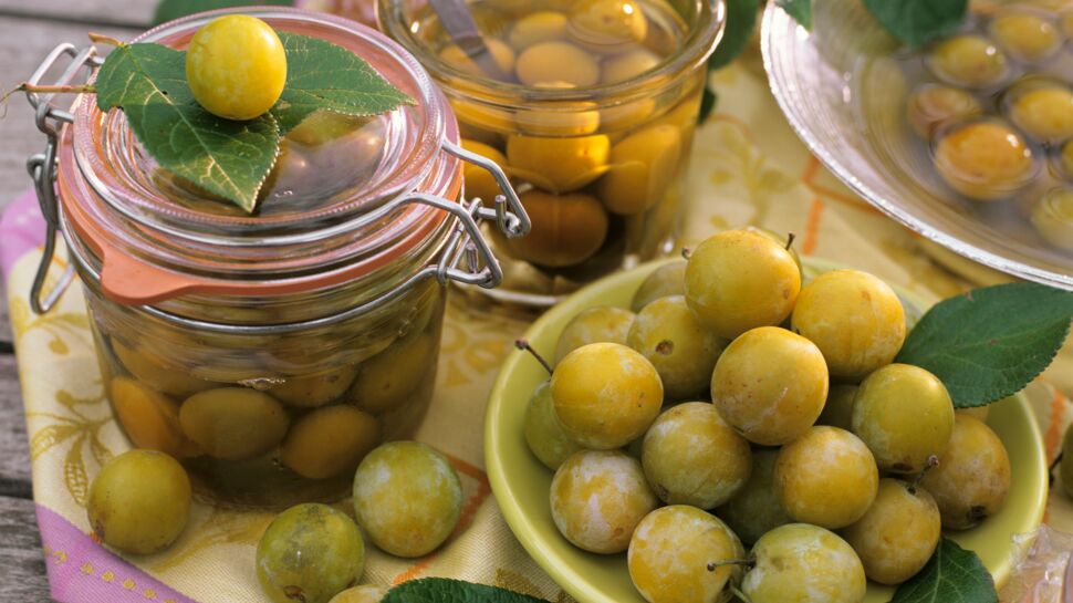 Mirabelles au sirop