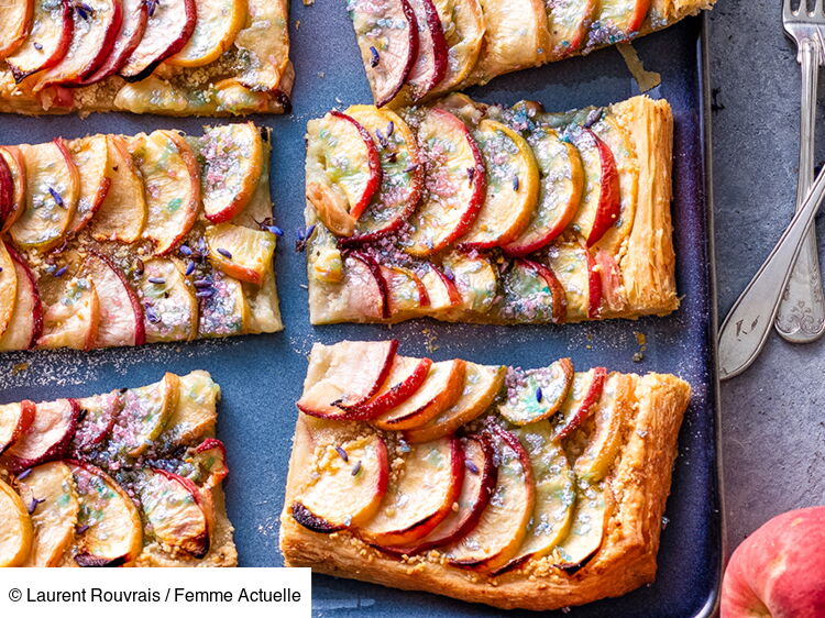 Tarte feuilletée aux pêches facile : découvrez les recettes de cuisine