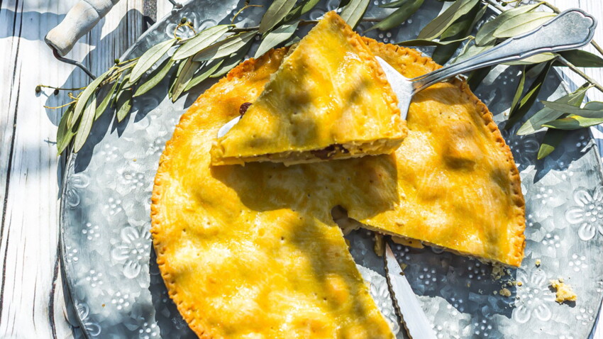 Tourte aux pommes à l’huile d’olive de la Vallée des Baux-de-Provence