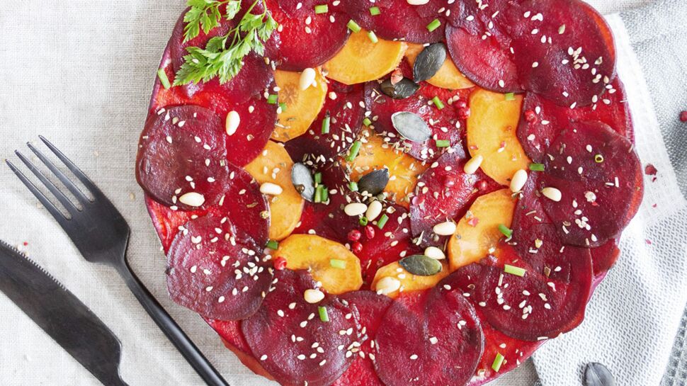 Carpaccio de betteraves