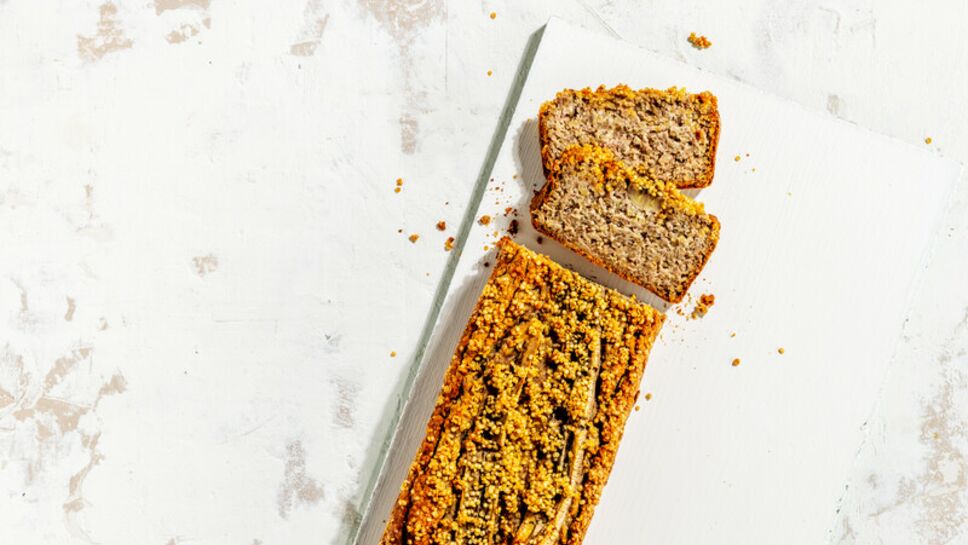 Banana bread vegan anti-gaspi au quinoa