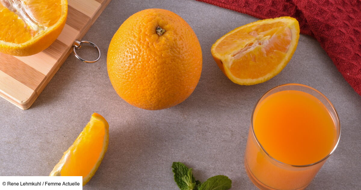 5 astuces géniales pour faire un excellent jus d'orange maison : Femme