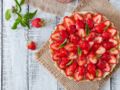 La recette de la tarte aux fraises revisitée de Cyril Lignac 
