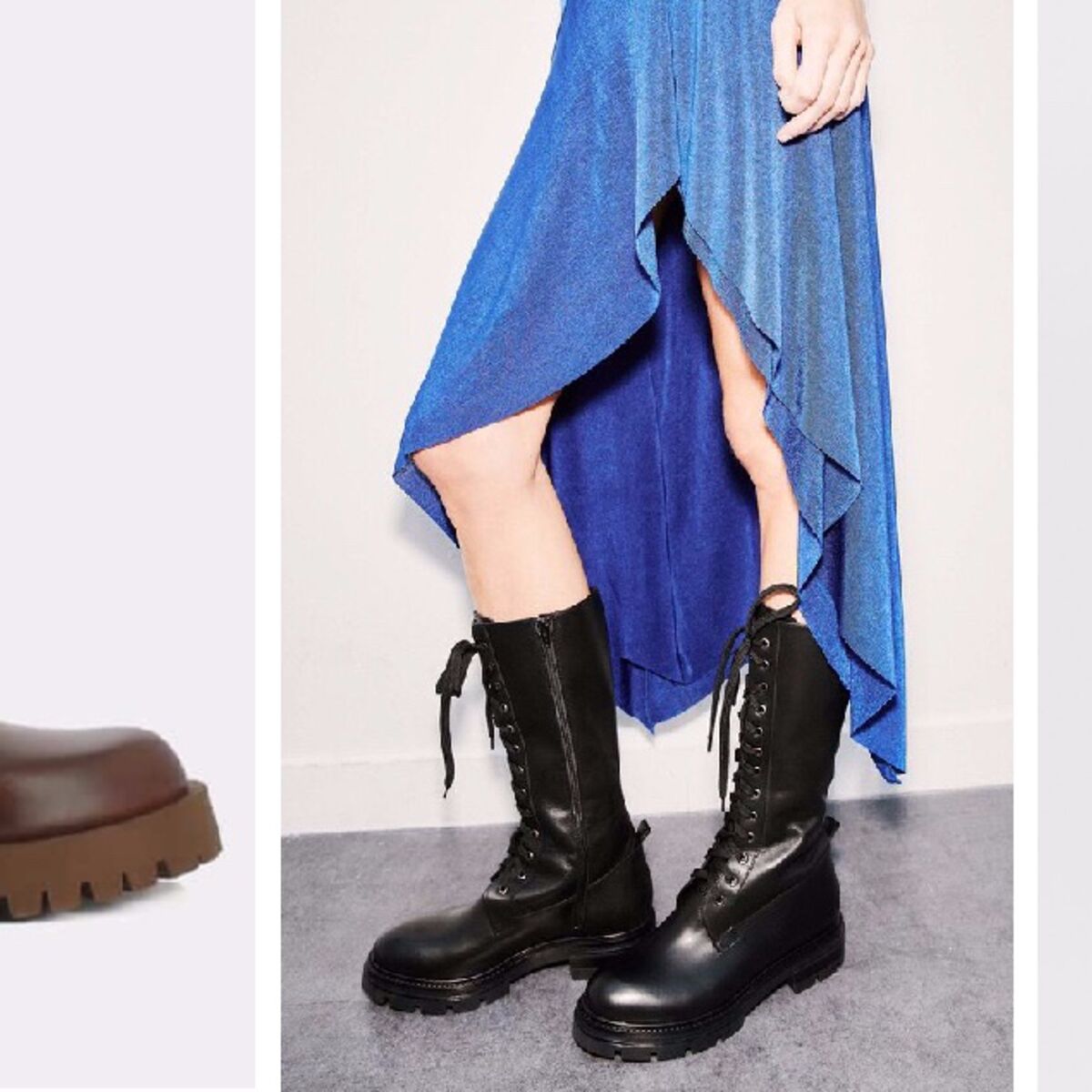 Chunky boots bottes et bottines grosse semelle tendance le