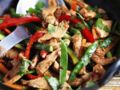 Wok thaï de dinde aux légumes