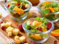Salade de printemps aux fruits rouges et sa vinaigrette aux cerises amarena