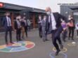 Jean-Michel Blanquer joue à la marelle et au Chifoumi dans une école : les images délirantes du ministre de l'Education
