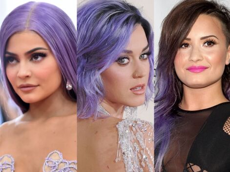 Cheveux violets : la nouvelle coloration tendance en 25 images