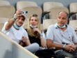 PHOTOS - Amir, heureux en famille à Roland-Garros avec sa femme Lital et son père 