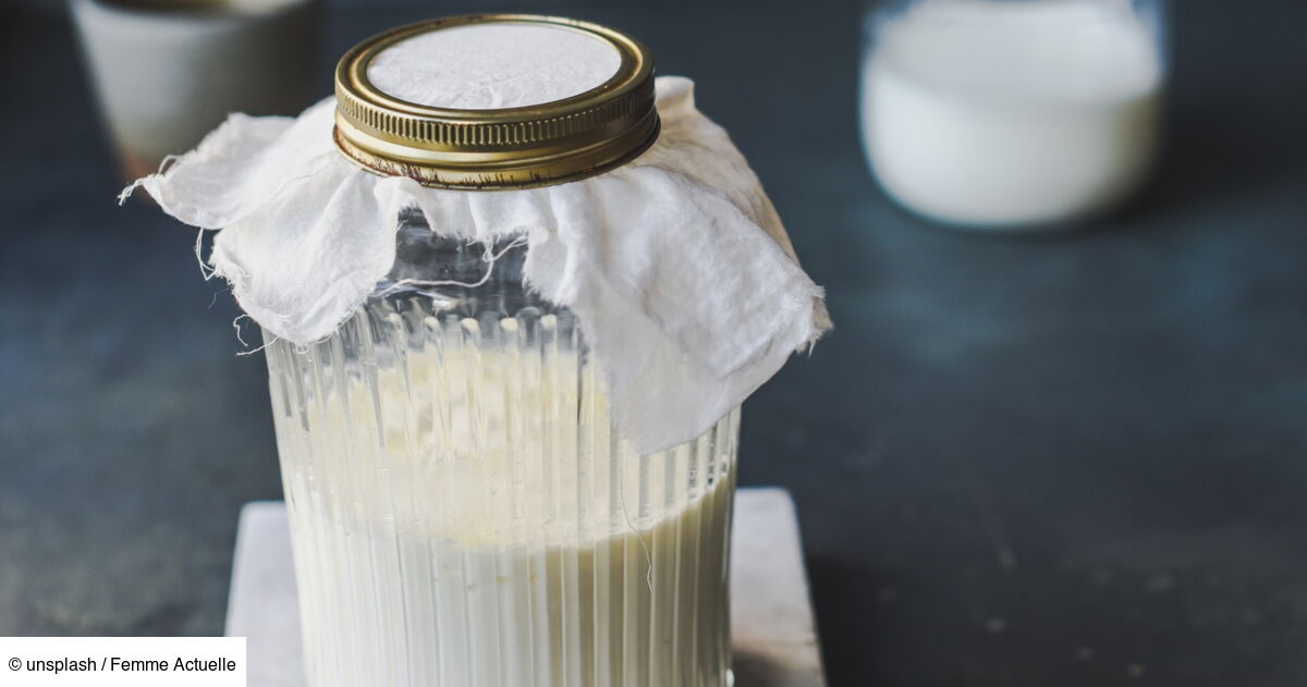 Comment réussir son kéfir de lait maison ? : Femme Actuelle Le MAG