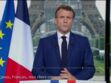 VIDÉO - Emmanuel Macron : un détail a amusé les internautes pendant son allocution