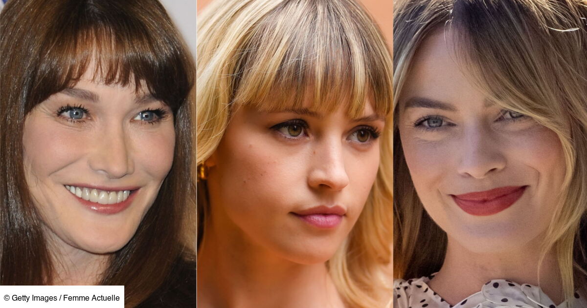 Coupe de cheveux : comment adopter la frange des années 70 : Femme