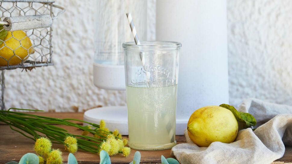 Mocktail pomme citron