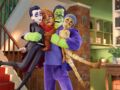 Regardez le film "Une famille monstre" en 3D