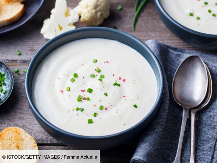 Velouté de choux discount fleur au thermomix