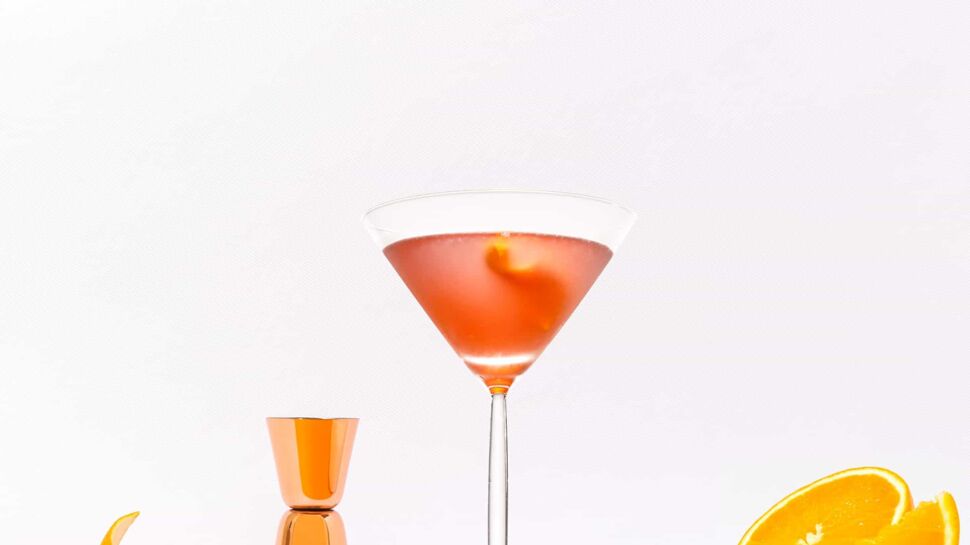 Cocktail Cosmopolitan revisité