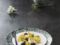 Fricassée d’escargots, pomme de terre Pompadour, crème de persil et jus d’ail mousseux
